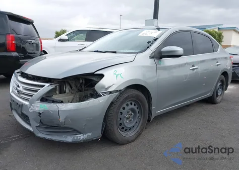 2013 Nissan Sentra Sv z USA, uszkodzony, nr VIN 3N1AB7AP5DL720697